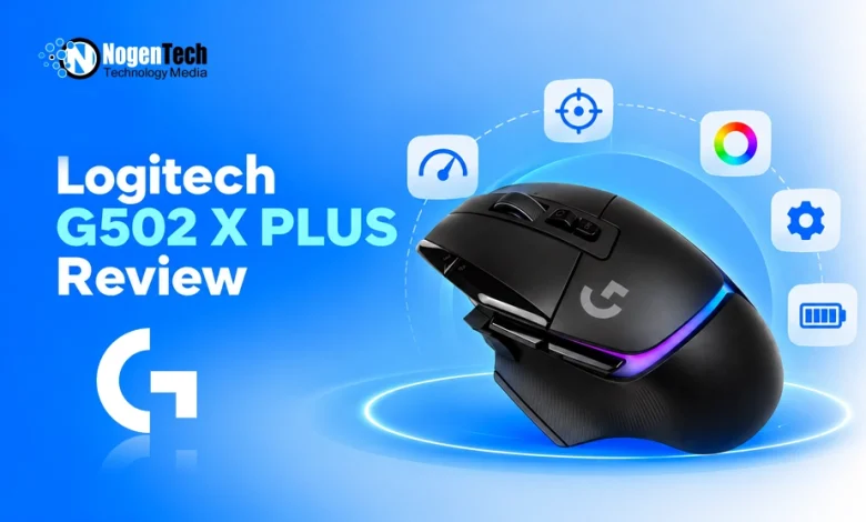Logitech G502 X PLUS wireless RGB gaming mouse