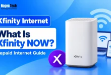 Xfinity NOW Internet prepaid service with Xfinity Gateway and connected WiFi devices